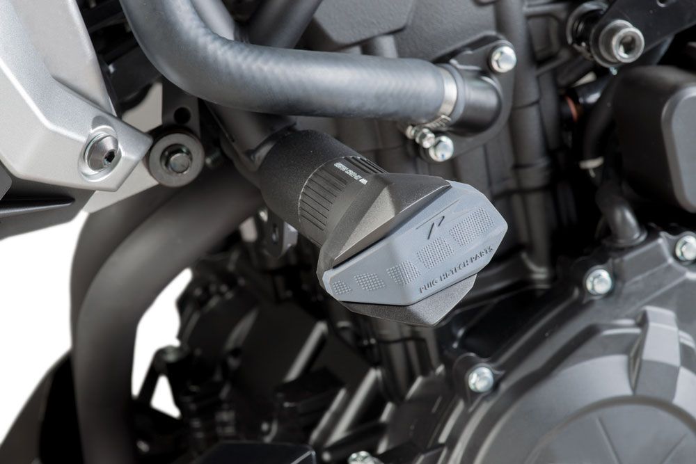 PUIG 8589N Sturzpads R19  passend fuer YAMAHA MT-03 Schwarz