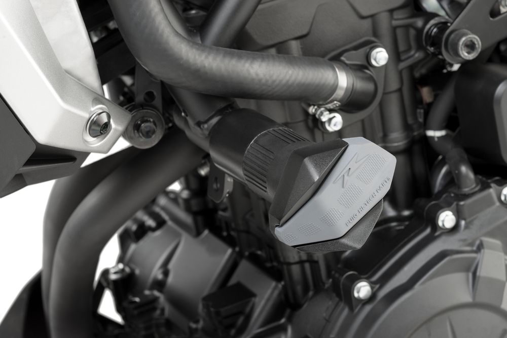 PUIG 8589N Sturzpads R19  passend fuer YAMAHA MT-03 Schwarz