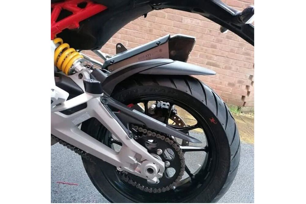 PUIG 21256J Kotflügelverlängerung  passend fuer DUCATI MULTISTRADA V4 Mattschwarz