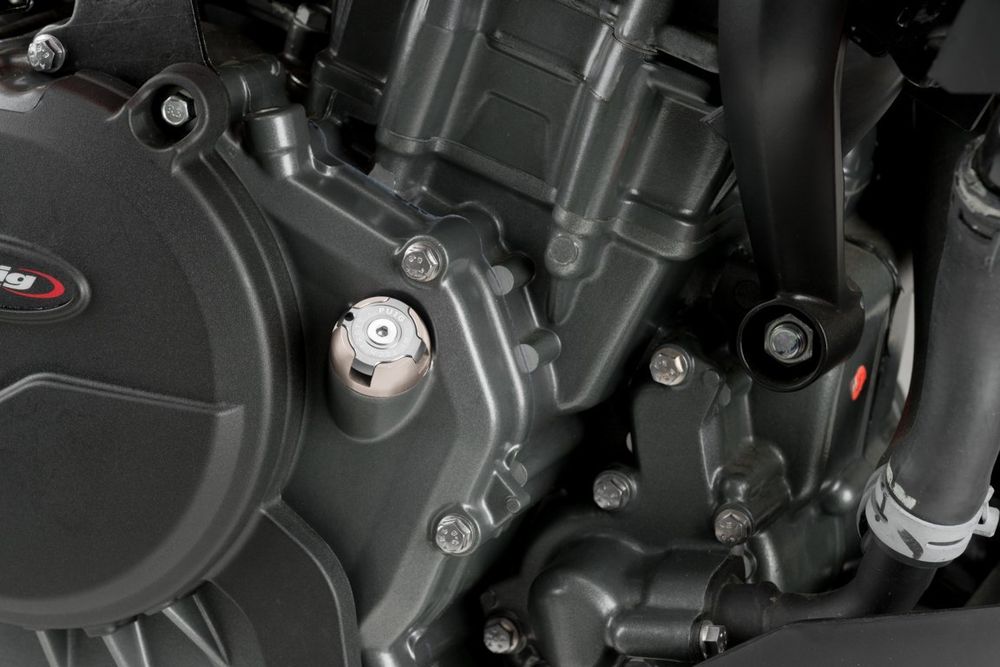 PUIG 7140P Ölverschlusskappe  passend fuer KTM 125 DUKE Silber