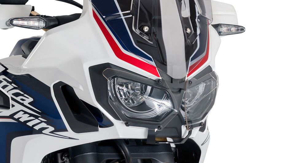 PUIG 8714W Scheinwerferschutz  passend fuer HONDA CRF1000L AFRICA TWIN Transparent