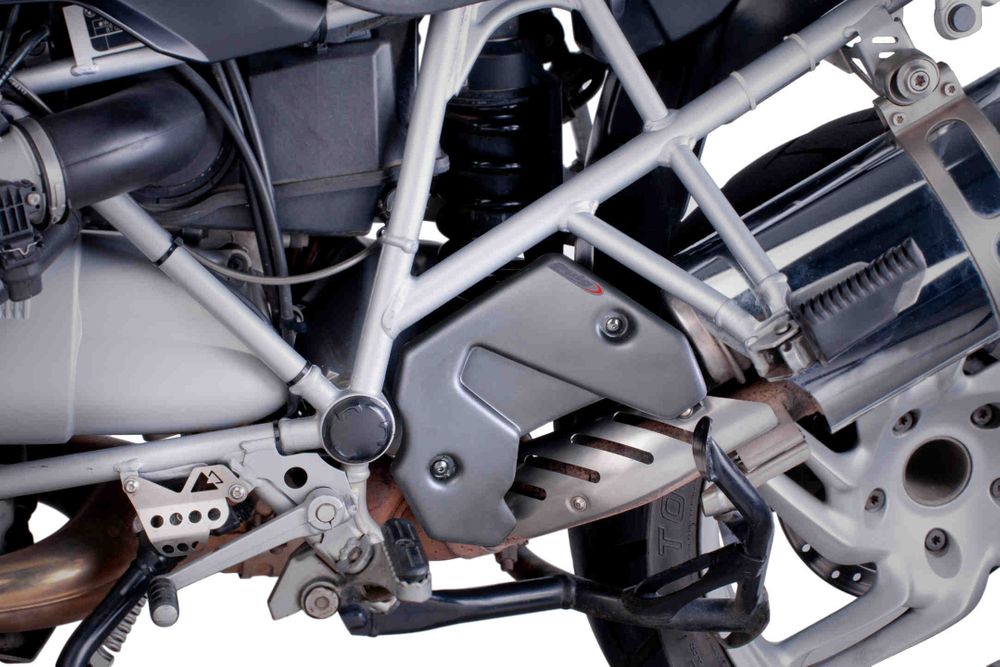 PUIG 6802U Seitenverkleidung unten  passend fuer BMW R1200GS ADVENTURE Grau