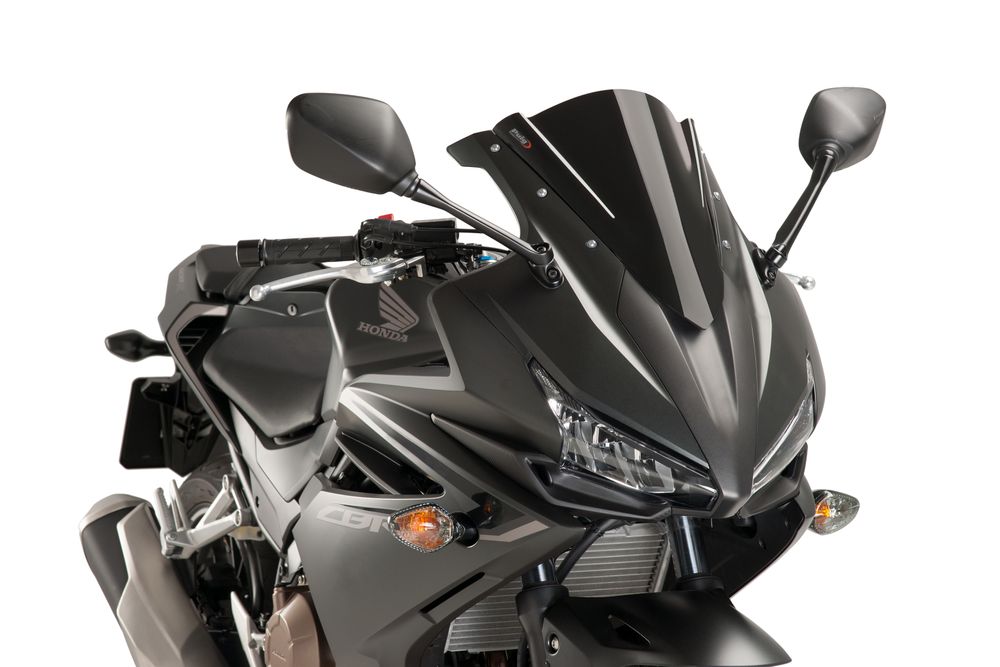 PUIG 8903N Z-Racing Scheibe  passend fuer HONDA CBR500R Schwarz