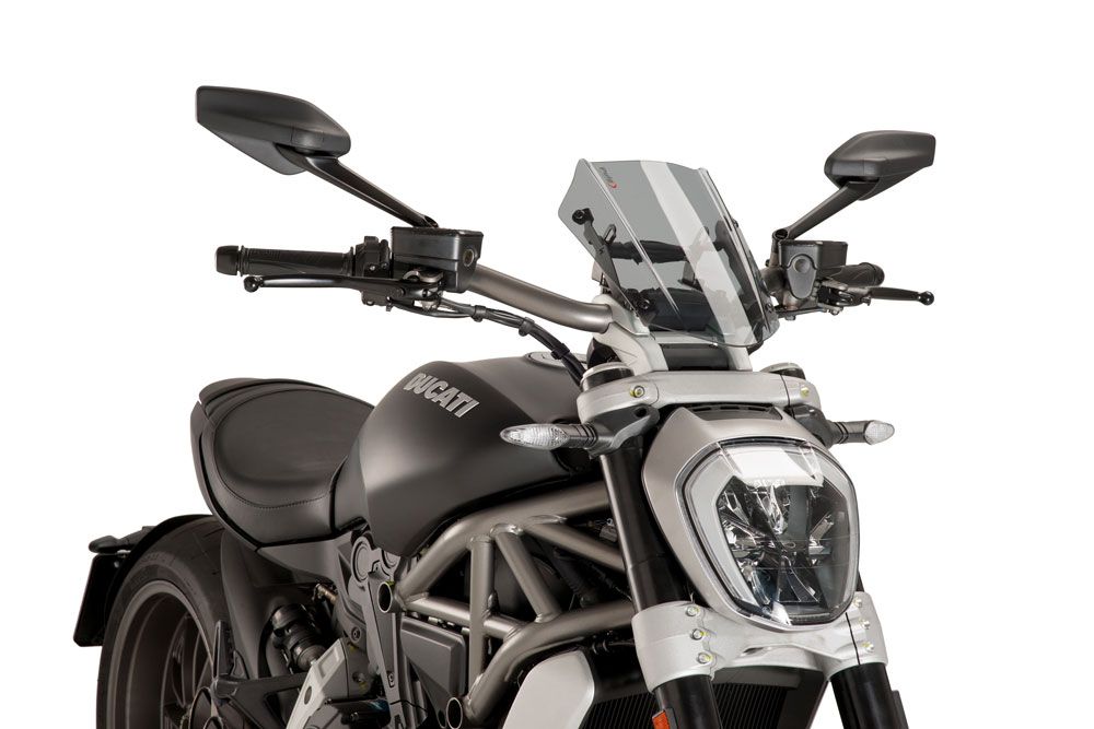 PUIG 8921H New Generation Verstellbare  passend fuer DUCATI X DIAVEL Getönt
