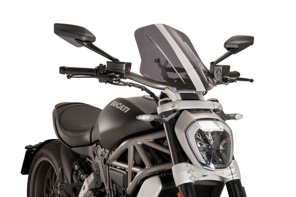 PUIG 8922H New Generation Verstellbare  passend fuer DUCATI X DIAVEL Getönt