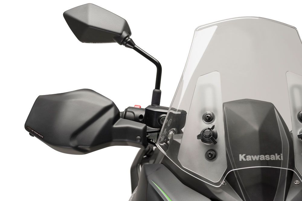 PUIG 8951J Handschutzprotektoren  passend fuer KAWASAKI VERSYS 1000 Mattschwarz