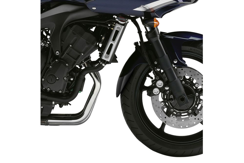 PUIG 5794N Verlängerung des vorderen Schutzblechs  passend fuer YAMAHA FZ6 FAZER S2 Schwarz
