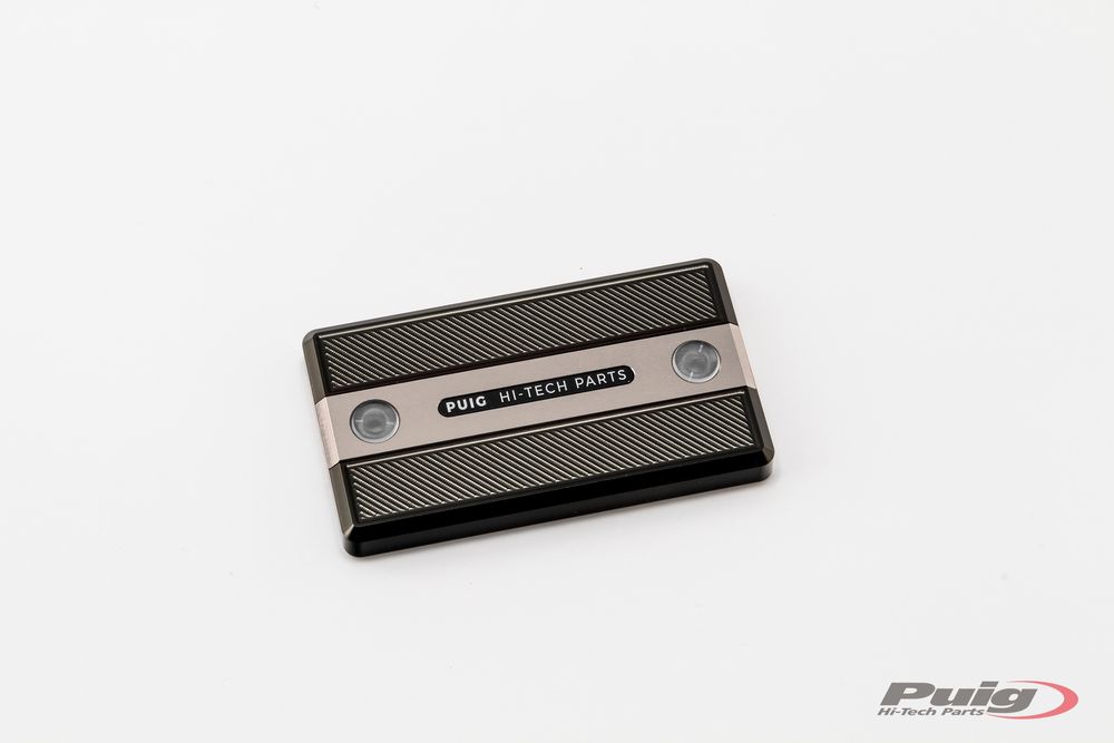 PUIG 9270P Vorderer Bremsflüssigkeitsbehälterdeckel  passend fuer SUZUKI SV650S Silber