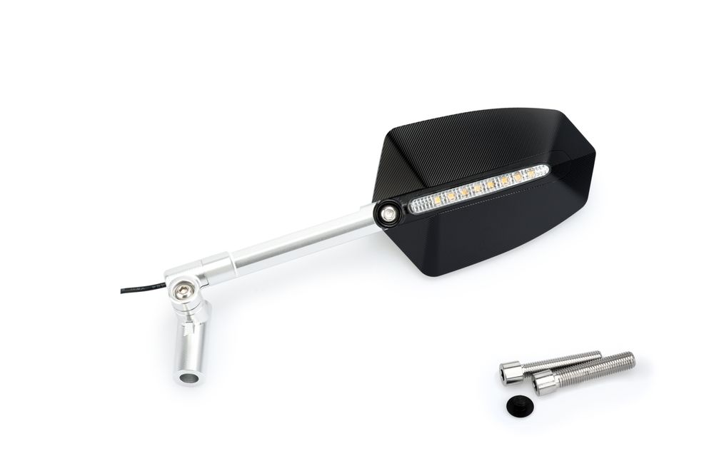 PUIG 016DN GTI Rückspiegel  passend fuer KAWASAKI Z750 Schwarz