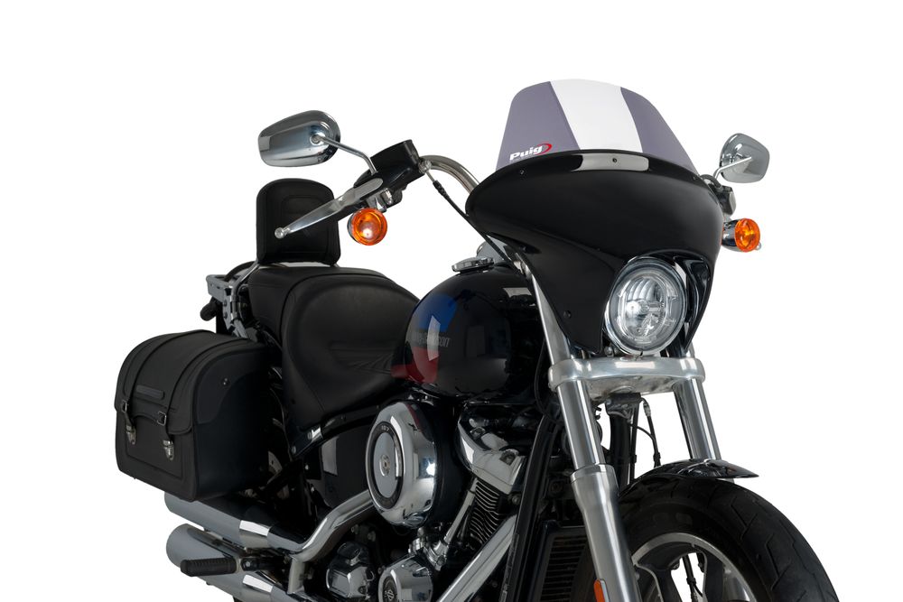 PUIG 21052H Touring Batwing SML  passend fuer HARLEY DAVIDSON SOFTAIL LOW RIDER FXLR Getönt