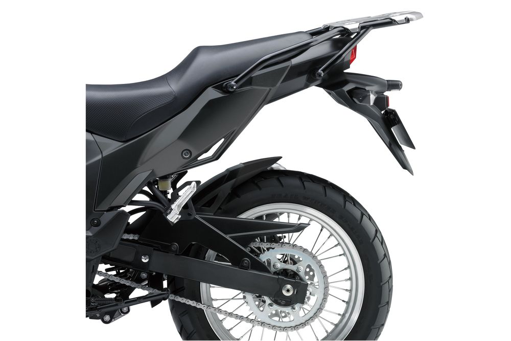 PUIG 9895J Kotflügelverlängerung  passend fuer KAWASAKI VERSYS-X 300 Mattschwarz