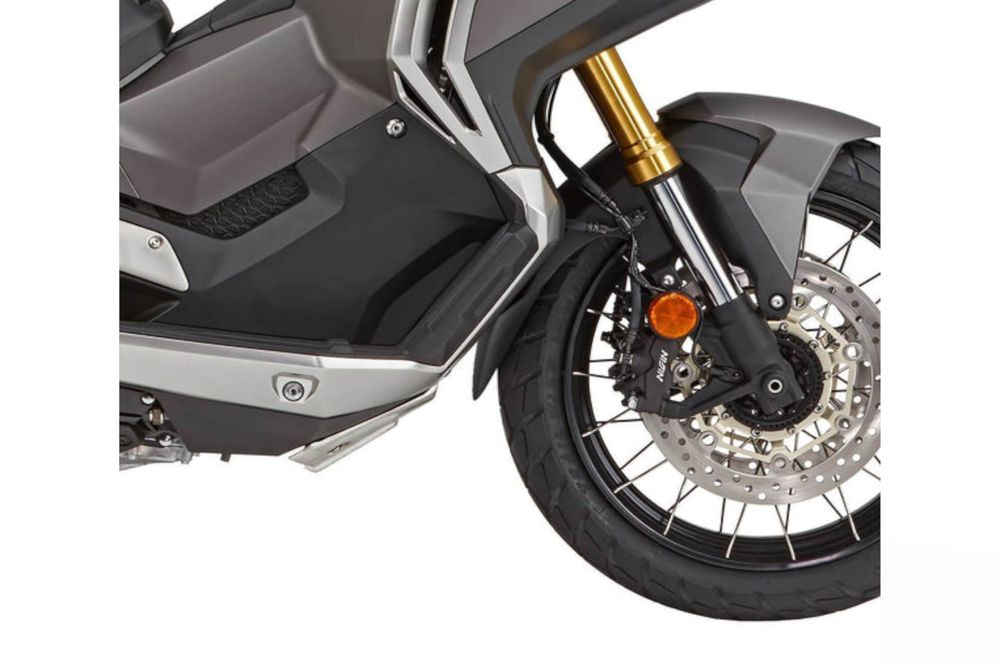 PUIG 21165N Verlängerung des vorderen Schutzblechs  passend fuer HONDA FORZA 750 Schwarz