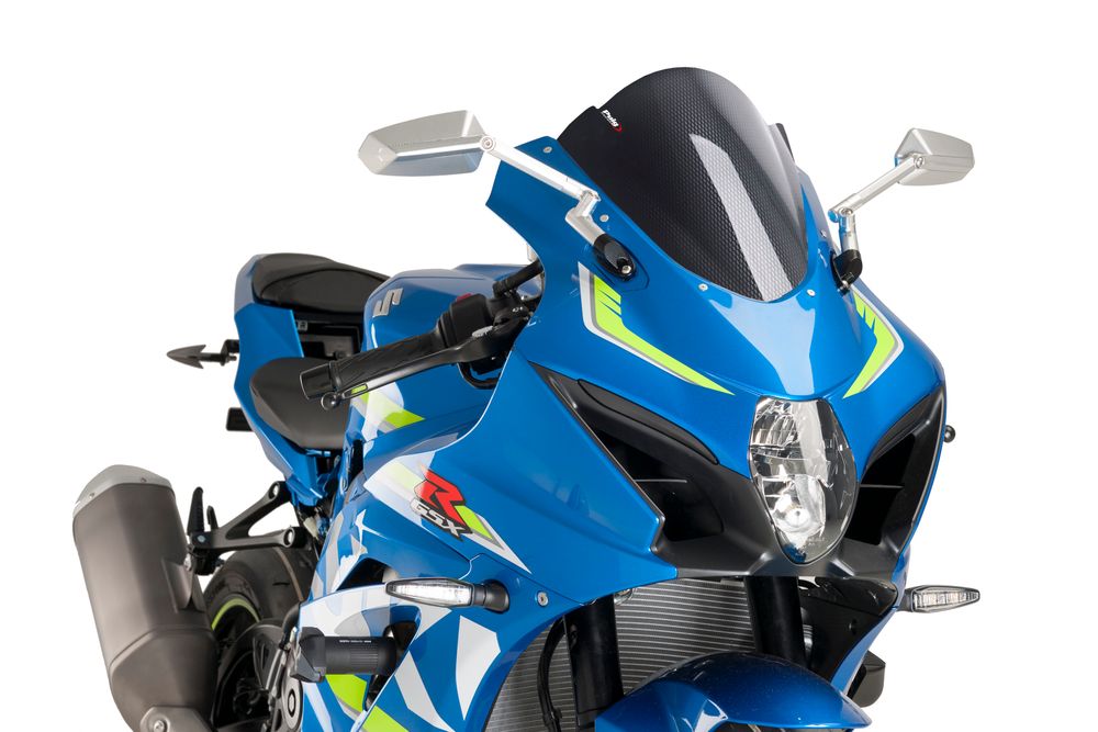 PUIG 9013C Z-Racing Scheibe  passend fuer SUZUKI GSX-R1000 Carbon look