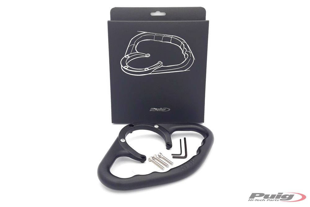 PUIG 9040N Haltering  passend fuer YAMAHA YZF-R1 Schwarz