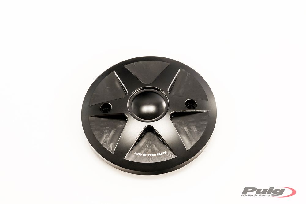 PUIG 8501N Kupplungsabdeckung  passend fuer YAMAHA T-MAX 530 Schwarz