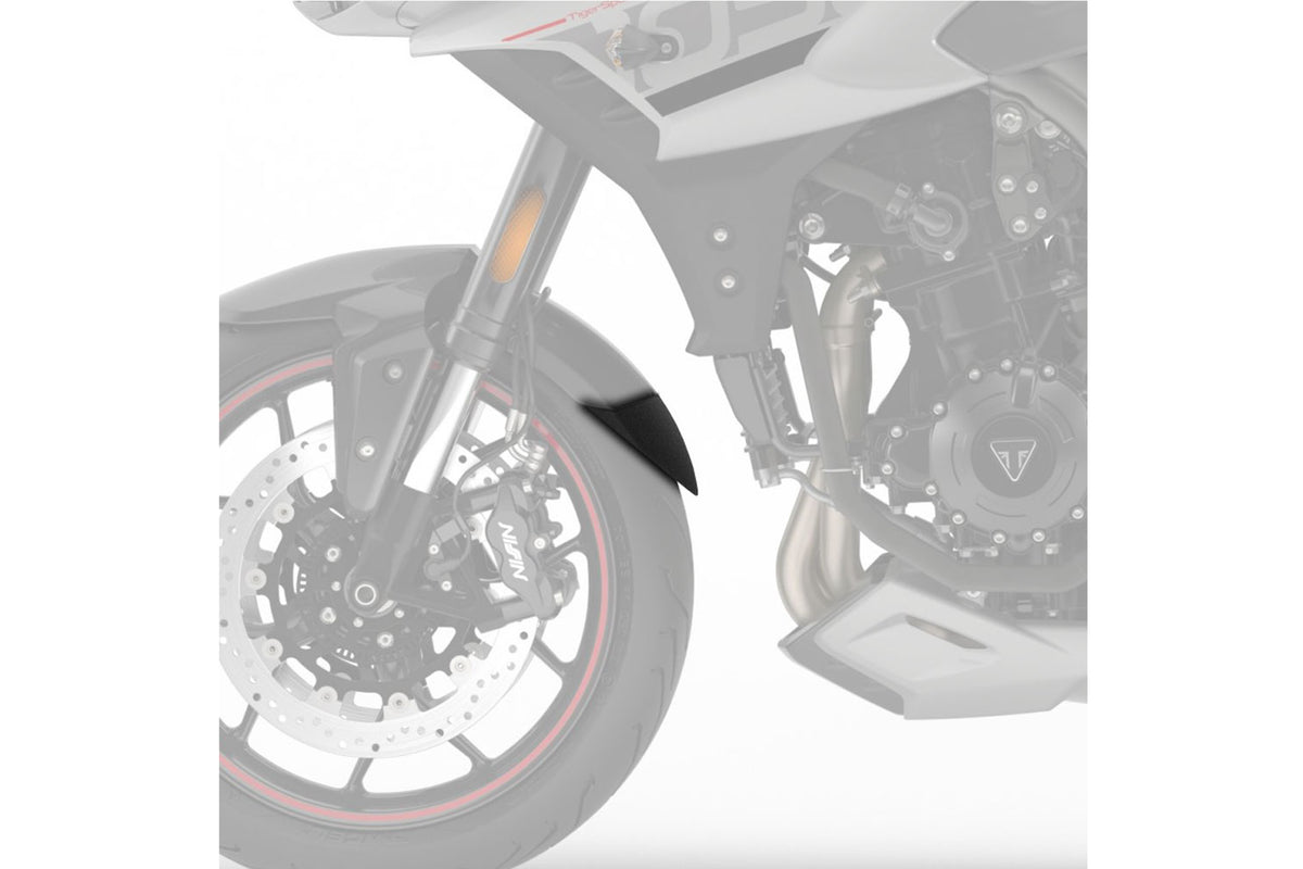 PUIG 9128N Verlängerung des vorderen Schutzblechs  passend fuer TRIUMPH TIGER SPORT 1050 Schwarz