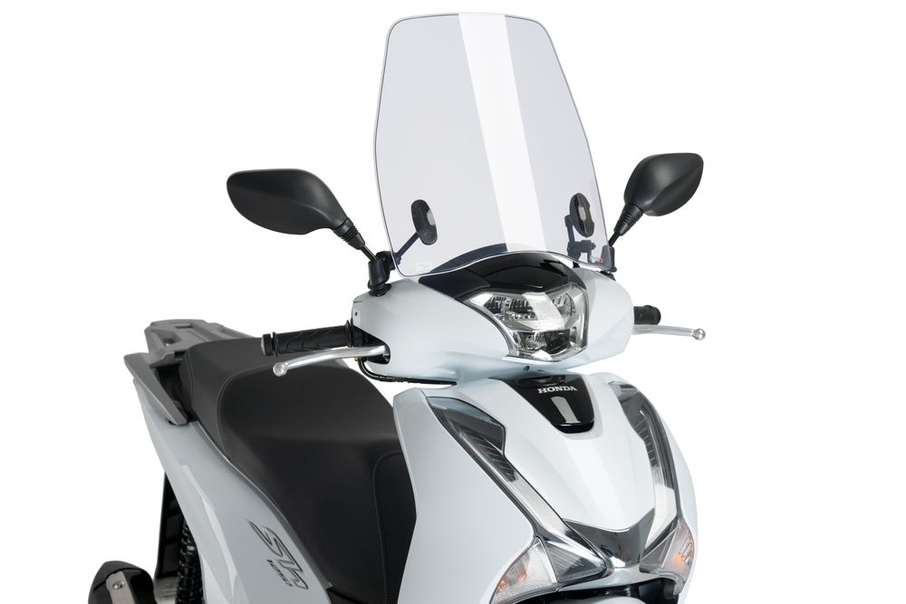 PUIG 9385W Rollerscheibe Urban  passend fuer HONDA SH 125i 4T E4 Transparent