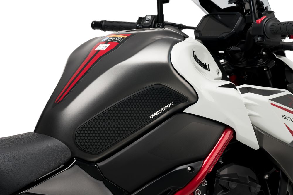 PUIG 20078N Seitliche Tankprotektor  passend fuer KAWASAKI Z900 Schwarz