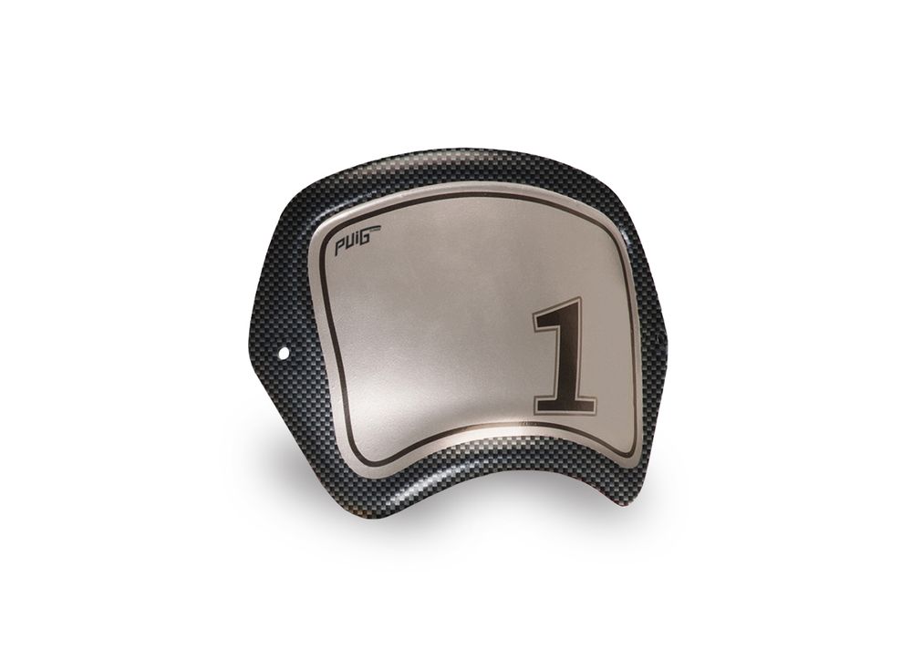 PUIG 9177C Frontplatte ABS  passend fuer DUCATI SCRAMBLER ICON Carbon look