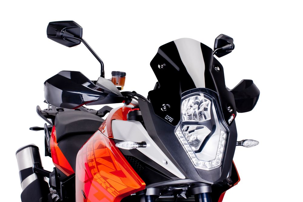 PUIG 6847N Sportscheibe  passend fuer KTM 1190 ADVENTURE Schwarz