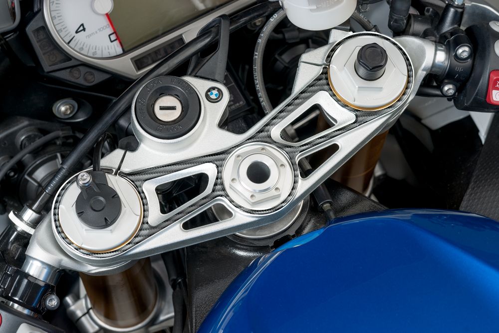 PUIG 9603C Yoke Protector Xtreme  passend fuer BMW S1000RR Carbon look