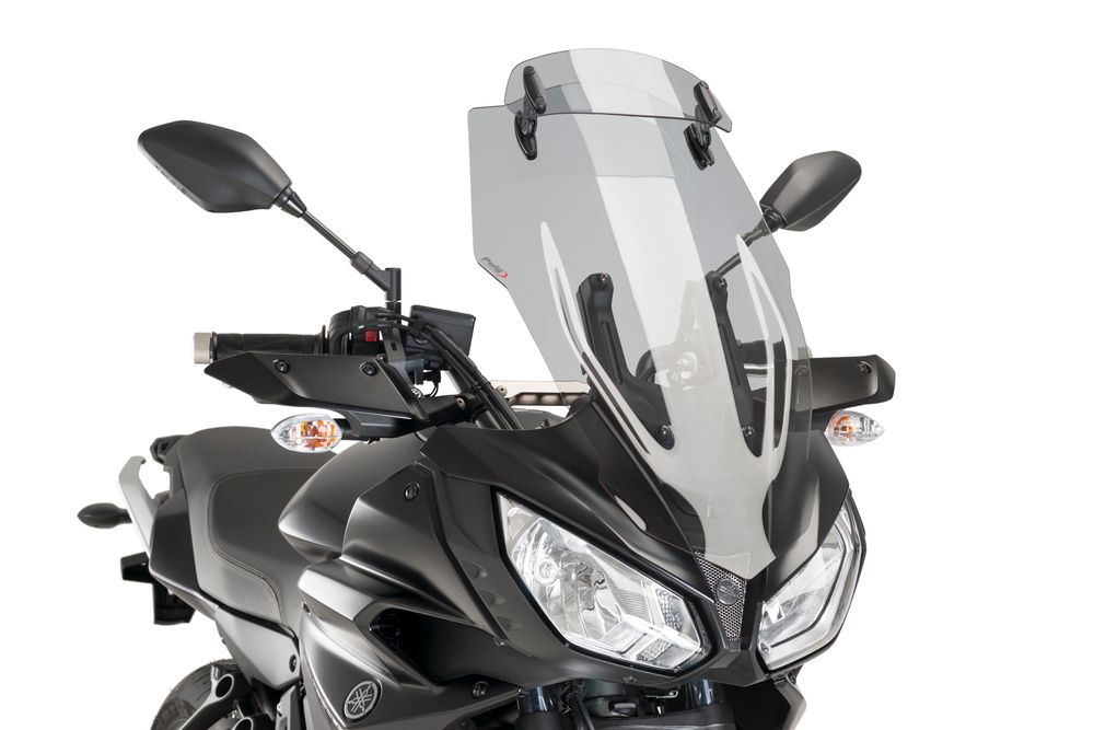 PUIG 9213H Tourenscheibe mit Spoilerscheibe  passend fuer YAMAHA MT-07 TRACER Getönt