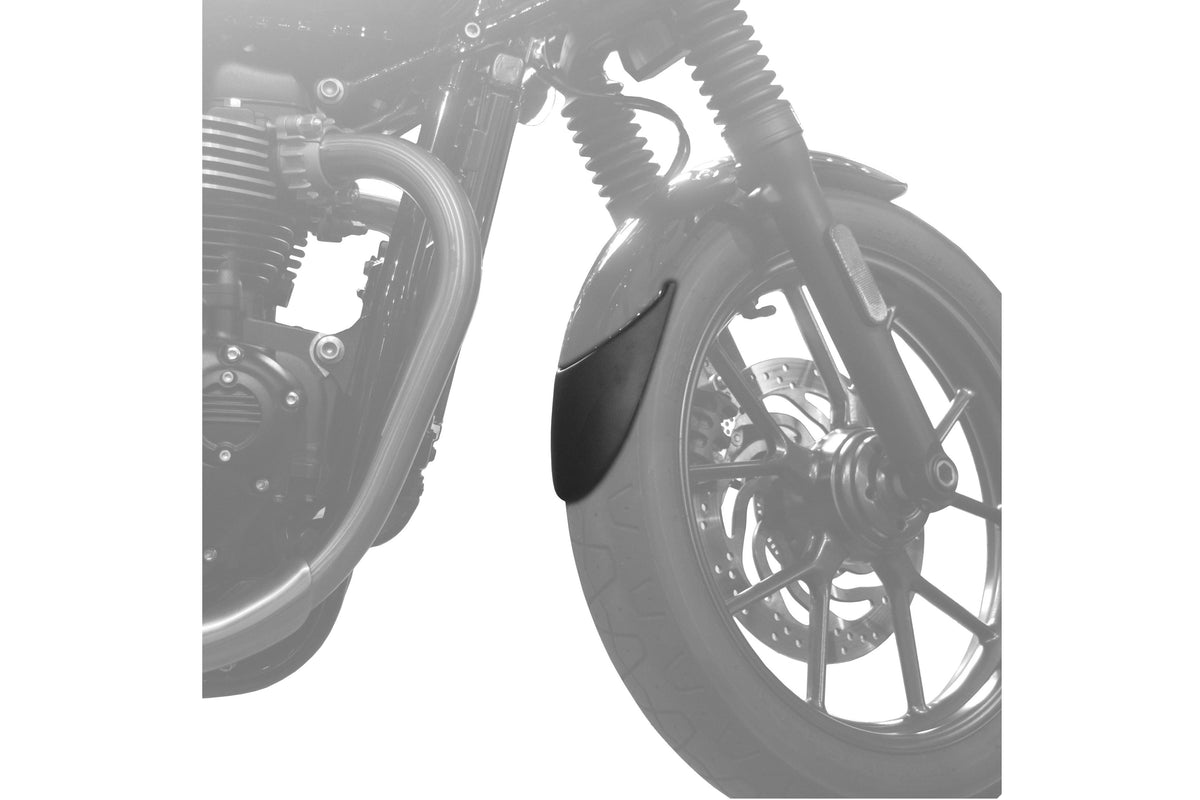PUIG 9224N Verlängerung des vorderen Schutzblechs  passend fuer TRIUMPH STREET TWIN Schwarz