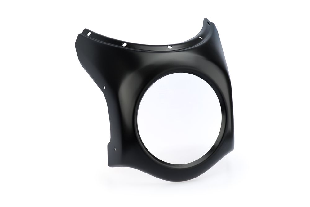 PUIG 9230J Ersatzteile - Halbverkleidungen Ø 195 mm - CV8 Variante 2  passend fuer UNIVERSAL UNIVERSAL Mattschwarz