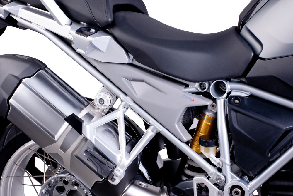 PUIG 7518U Seitendeckel  passend fuer BMW R1200GS ADVENTURE Grau
