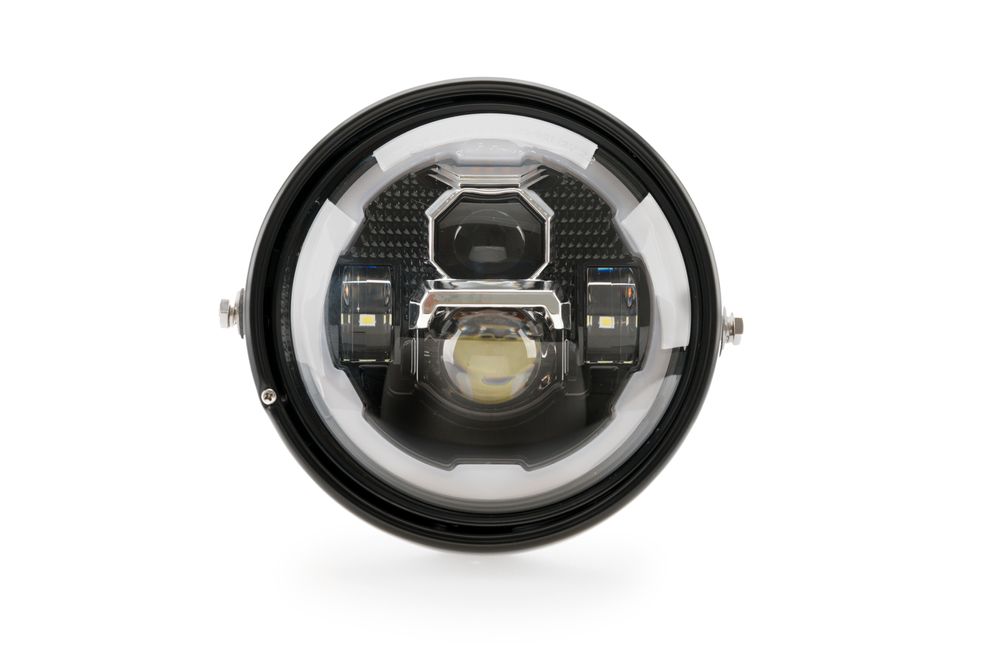 PUIG 21346N Led-Scheinwerfer Lumen Z  passend fuer UNIVERSAL UNIVERSAL Schwarz
