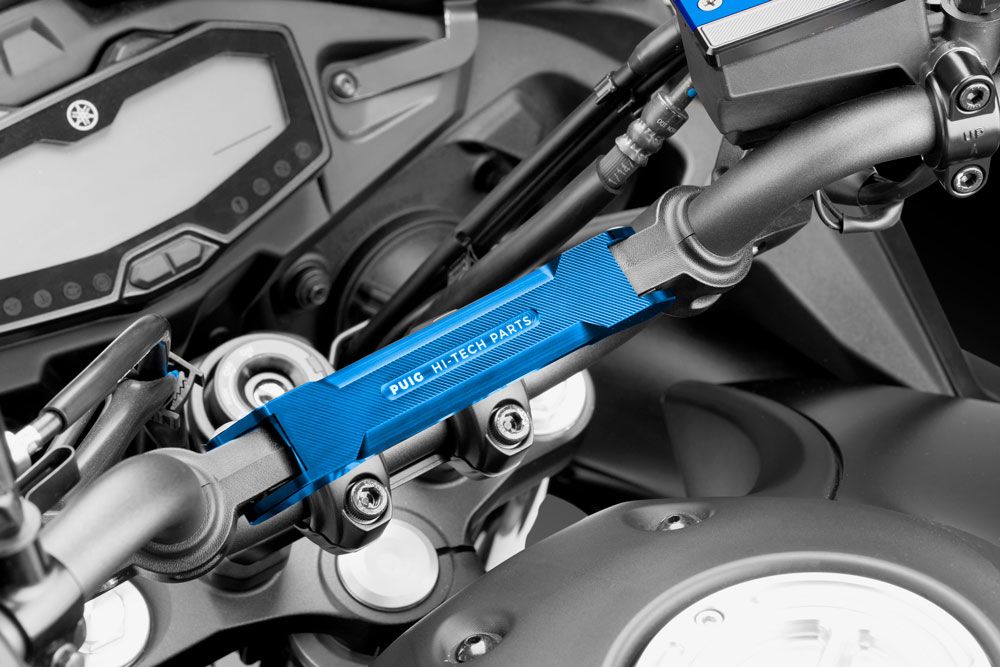 PUIG 9256A Lenkerverstärkung  passend fuer YAMAHA MT-07 TRACER Blau