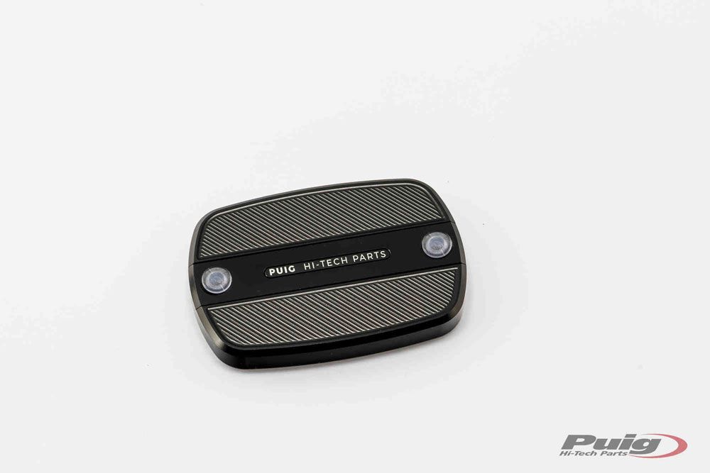 PUIG 9269N Vorderer Bremsflüssigkeitsbehälterdeckel  passend fuer YAMAHA T-MAX 500 Schwarz