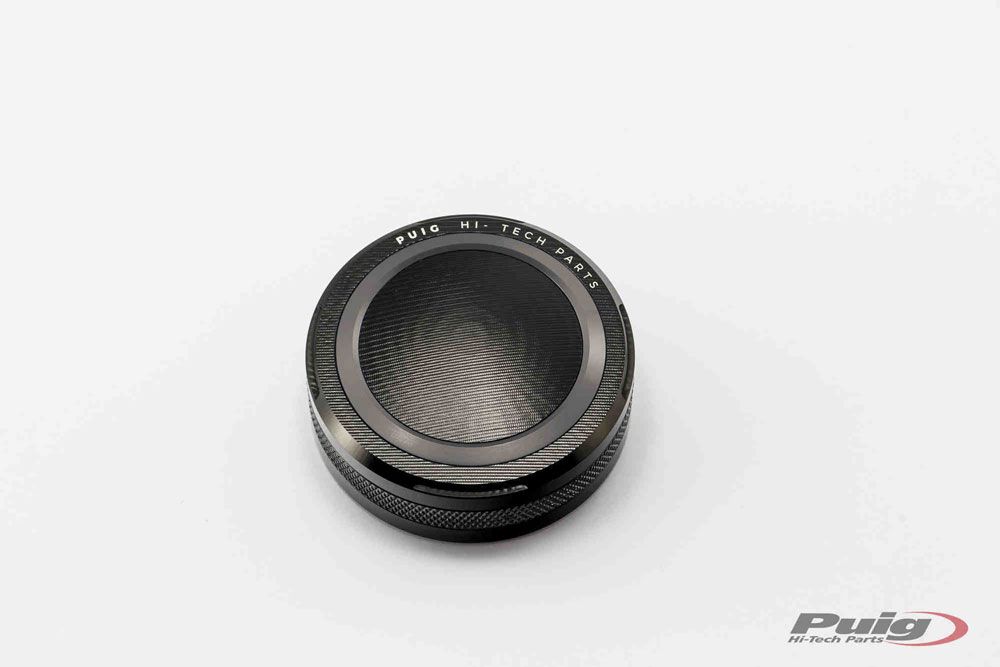 PUIG 9264P Vorderer Bremsflüssigkeitsbehälterdeckel  passend fuer SUZUKI GSX-R750 Silber