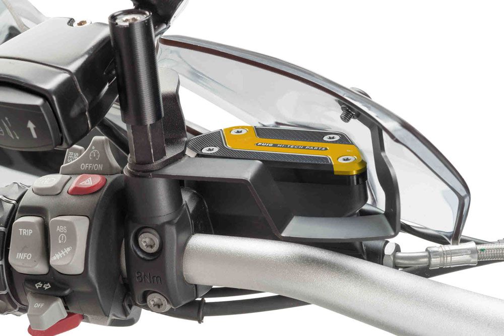 PU 9273O1018 Hi-Tech CNC Deckel , Brems- und Kuppl.D. BMW R Nine T 2014-2016 aluminium gold