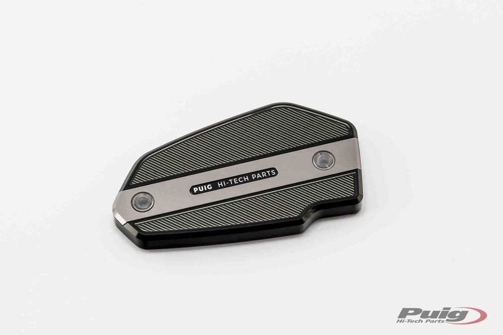 PUIG 9275P Vorderer Bremsflüssigkeitsbehälterdeckel  passend fuer KAWASAKI VERSYS 650 Silber