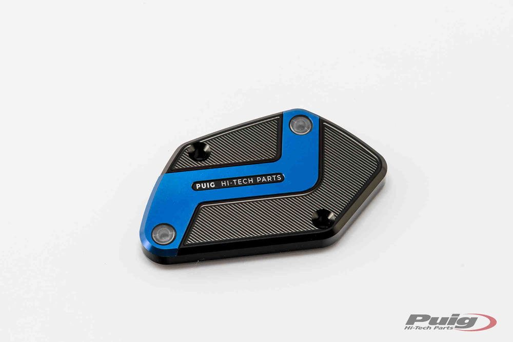 Puig 9273A1018 Hi-Tech CNC Deckel für Brems- und Kupplungsflüssigkeitsbehälter