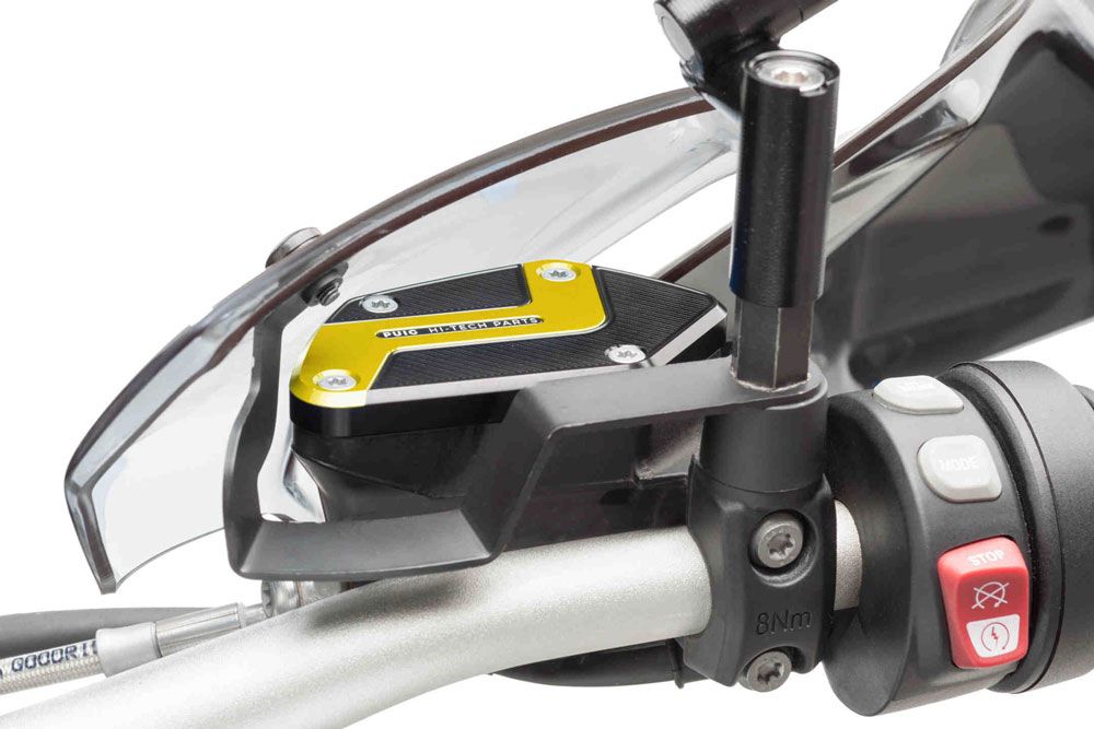Puig 9273O1016 Hi-Tech CNC Deckel fuer Brems- und Kuppl.D. verfügbar fuer BMW R