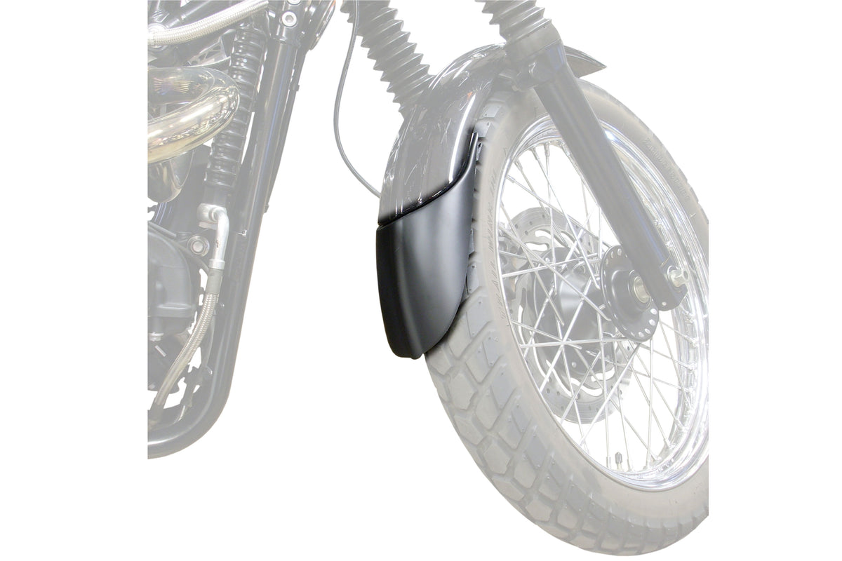 PUIG 9287N Verlängerung des vorderen Schutzblechs  passend fuer TRIUMPH SCRAMBLER Schwarz