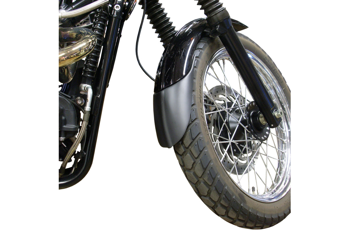 PUIG 9287N Verlängerung des vorderen Schutzblechs  passend fuer TRIUMPH SCRAMBLER Schwarz