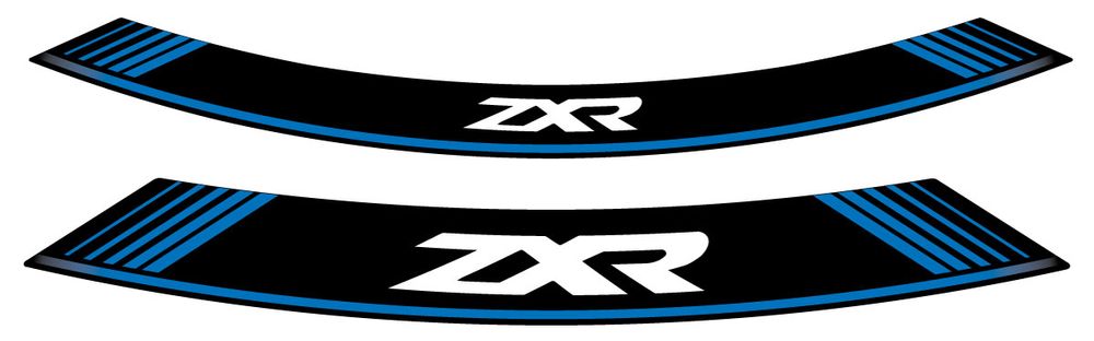 PUIG 9292A Rim Strips Specials  passend fuer KAWASAKI ZX-9R Blau