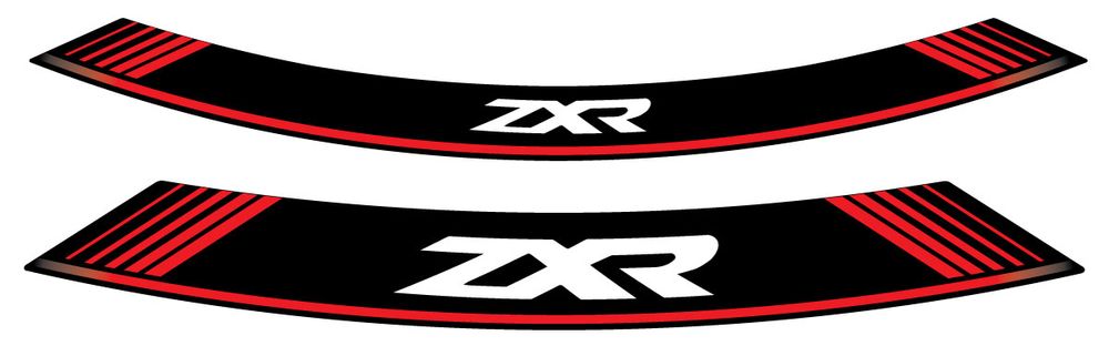 PUIG 9292R Rim Strips Specials  passend fuer KAWASAKI ZX-9R Rot