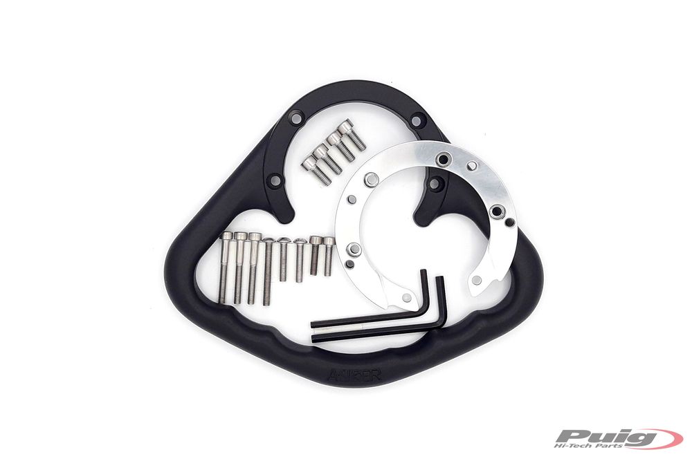PUIG 5148N Haltering  passend fuer TRIUMPH DAYTONA 675 Schwarz