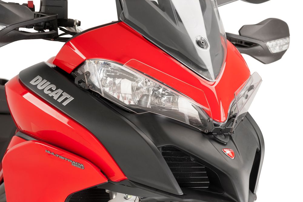 PUIG 9401W Scheinwerferschutz  passend fuer DUCATI MULTISTRADA 1200 Transparent