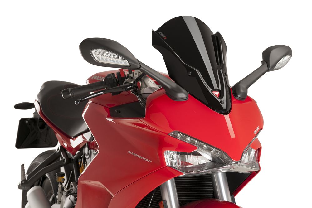 PUIG 9434N Z-Racing Scheibe  passend fuer DUCATI SUPERSPORT 939 Schwarz