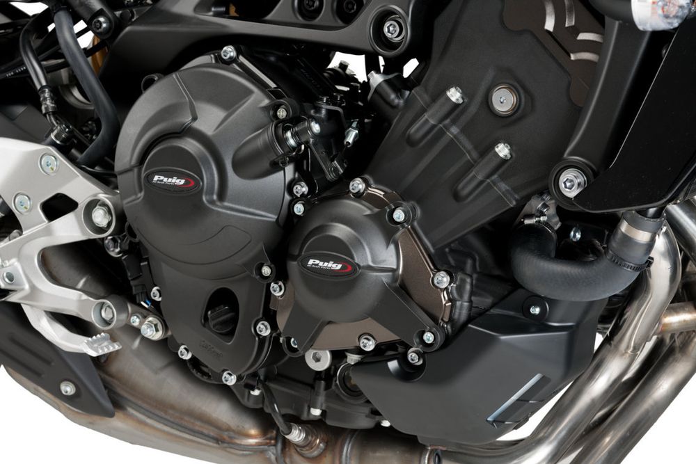 PUIG 20128N Motorschutzhauben  passend fuer YAMAHA MT-09 Schwarz