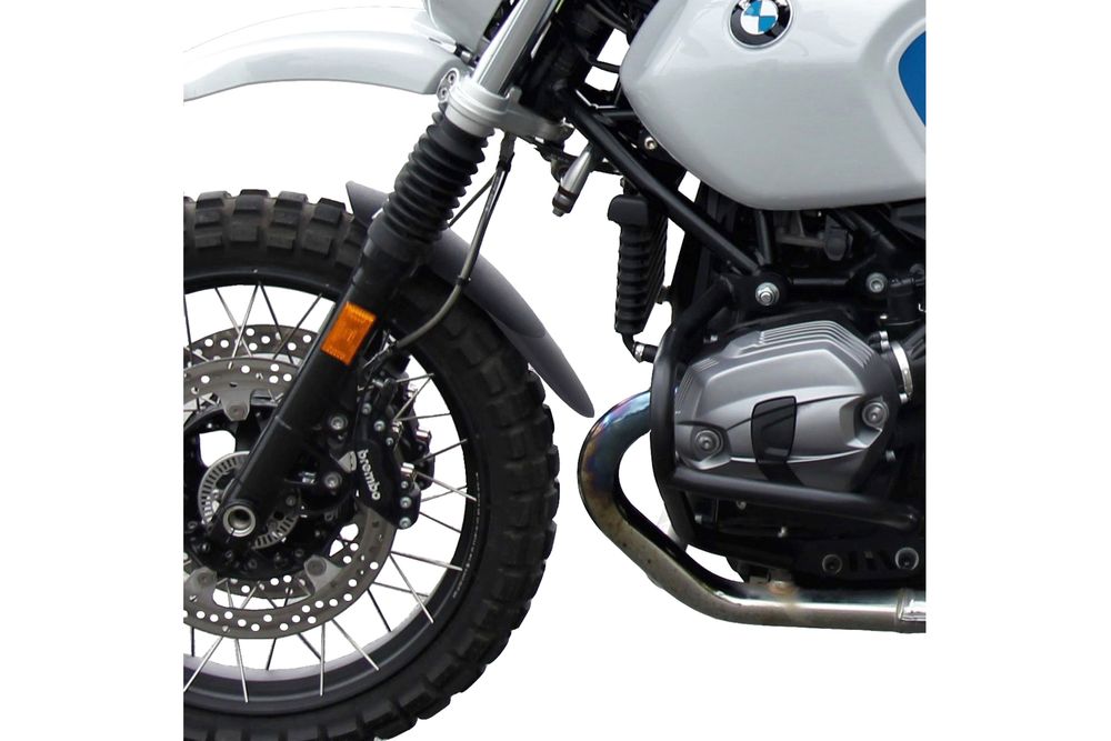 PUIG 3895N Verlängerung des vorderen Schutzblechs  passend fuer BMW R NINET URBAN G Schwarz