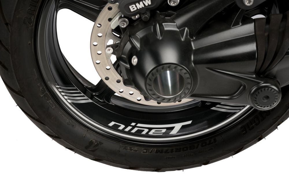 PUIG 9133P Rim Strips Specials  passend fuer BMW R NINET Silber