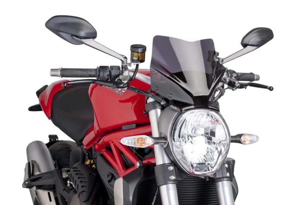 PUIG 7013F New Generation Sport  passend fuer DUCATI MONSTER 1200 S Stark getönt