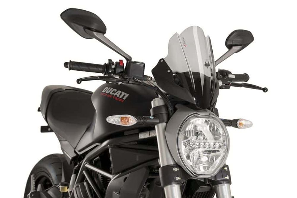 PUIG 8900H Sportscheibe  passend fuer DUCATI MONSTER 1200 Getönt