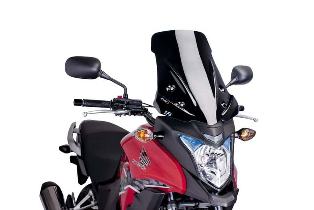 PUIG 6480N Tourenscheibe  passend fuer HONDA CB500X Schwarz